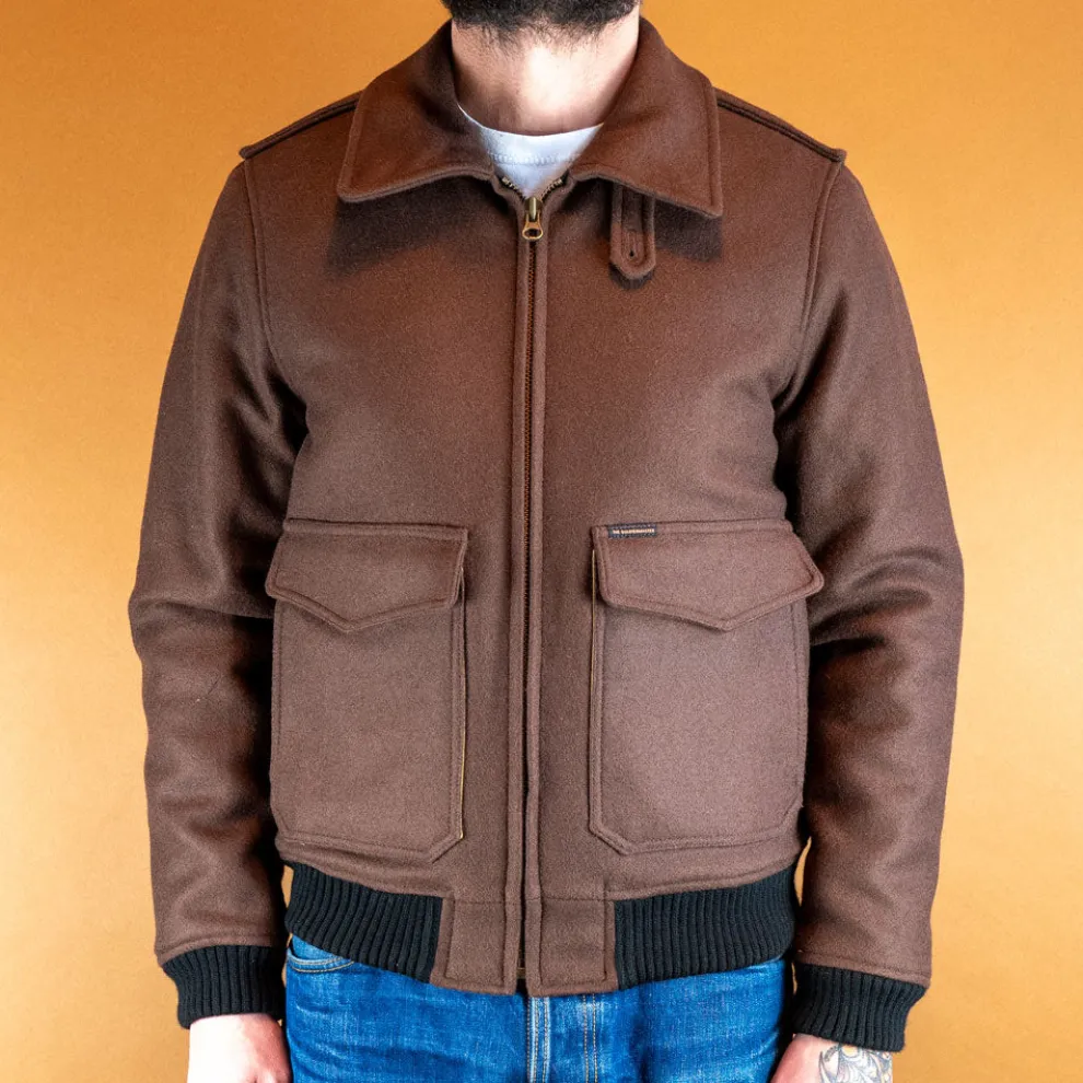 A2 Flight Jacket Brown