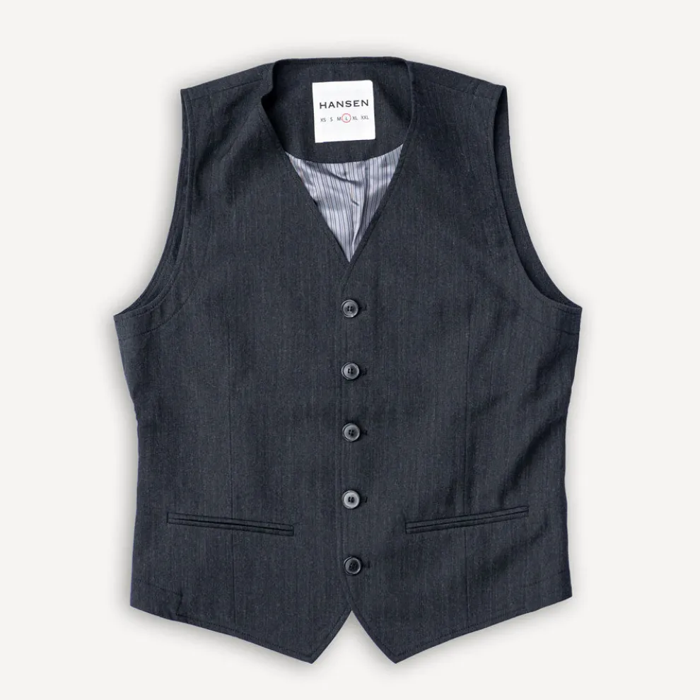 Daniel Classic Waistcoat Anthracite