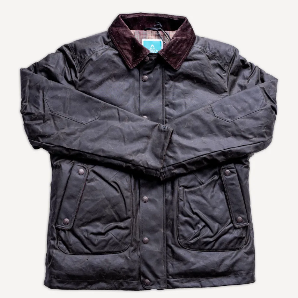 K6505 POLLUX RANGER Waxed Winter-Jacket Mocca