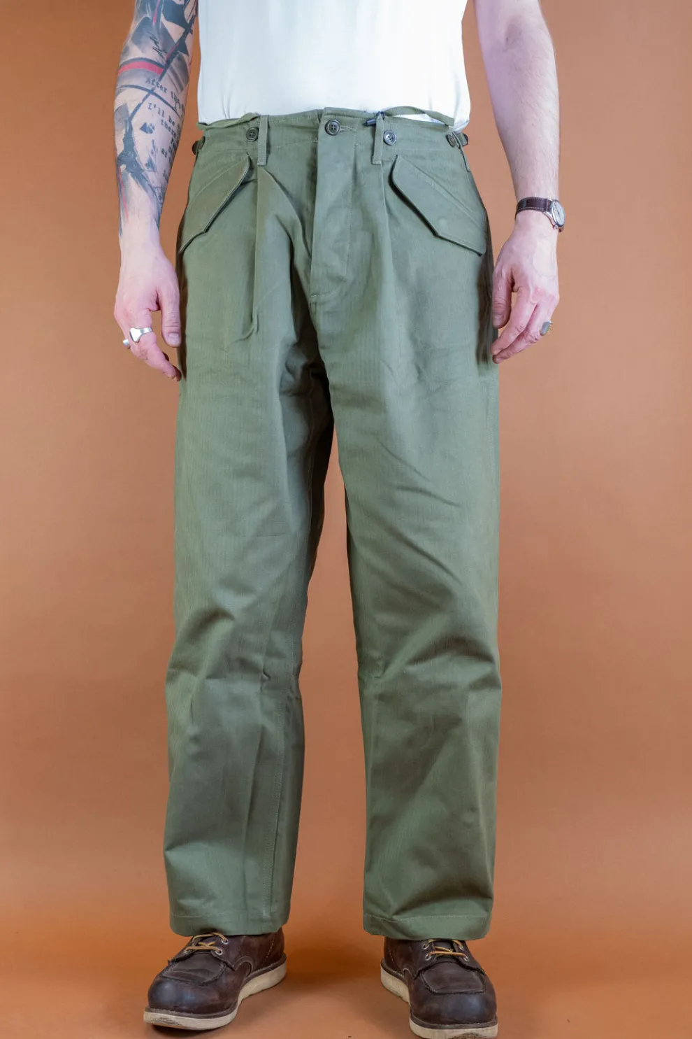 S51 Chino Wide Green