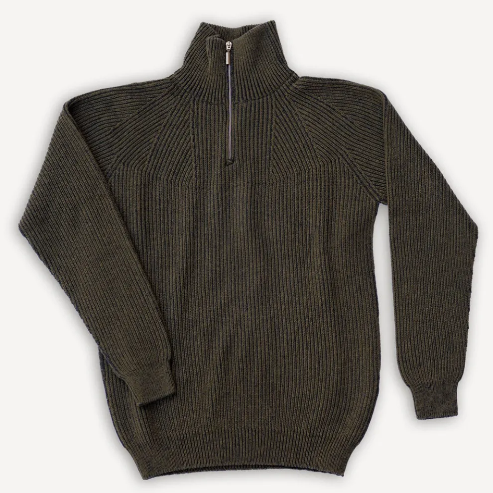 Troyer Merinowolle Olive