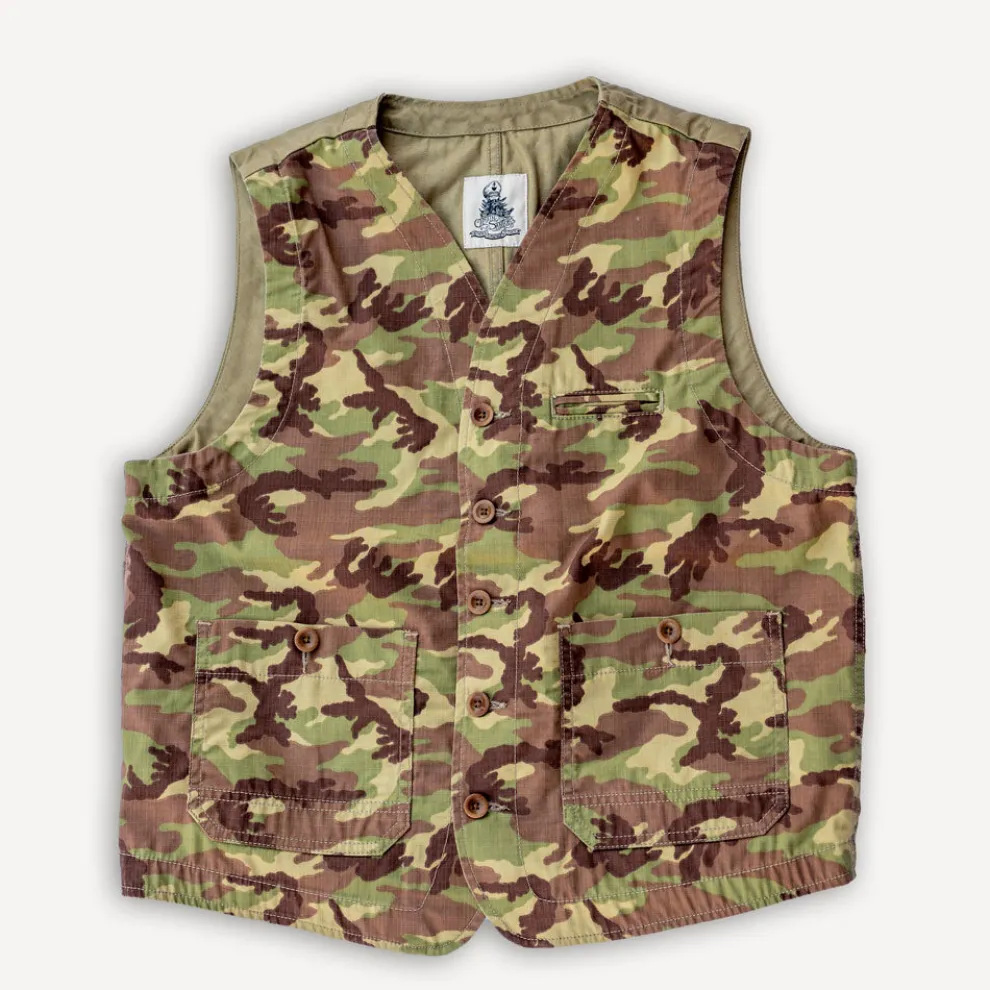Vest Ripstop/Herringbone Camo